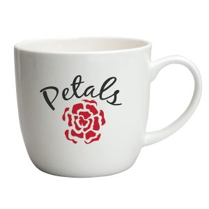 This light-weight yet sturdy bone china mug has a stylish shape allowing it to fit into any location.