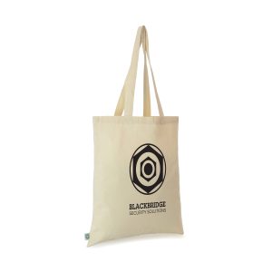 100% organic cotton 7oz shopper with long handles and a large branding area to show off your branding.