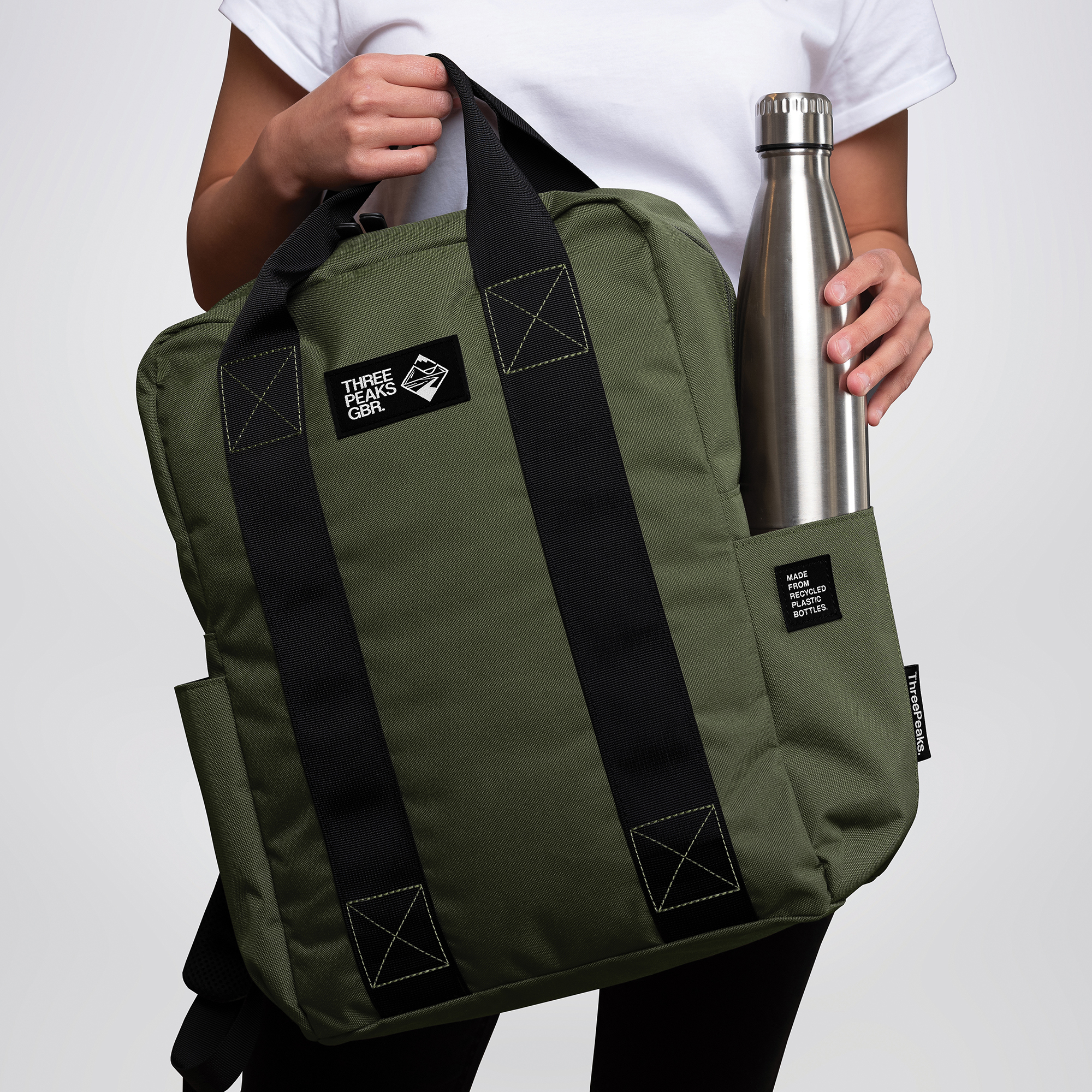 Backpack with padded laptop sleeve shop