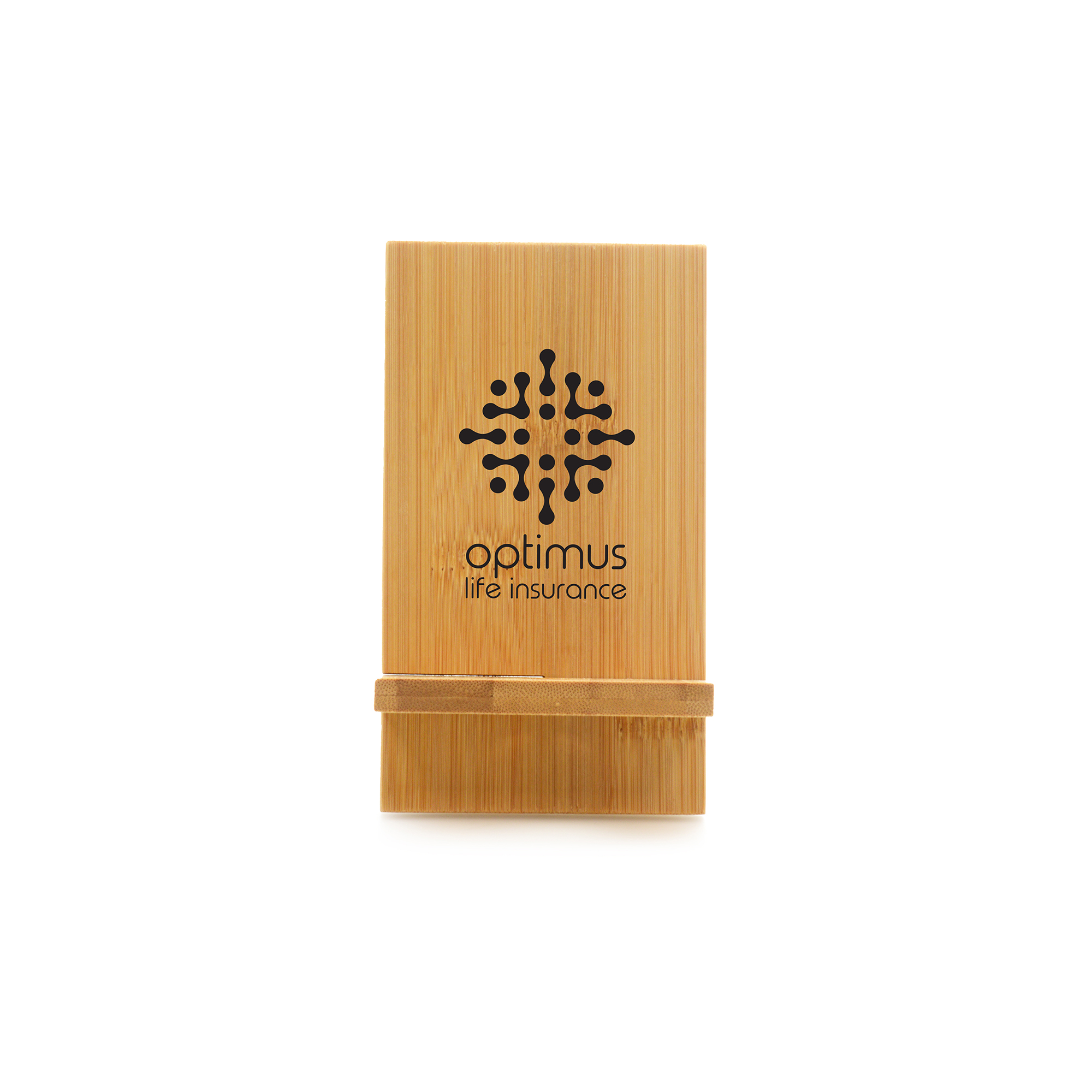 100% bamboo, this phone stand comes in 2 pieces which easily slot together to make this must-have desk accessory. There is a handy cut out in the design for a charging wire. Colour can vary due to it being a natural product.