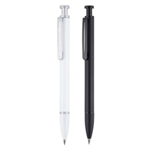 A retractable metal barrelled pencil with 0.7mm lead. Matches the Hurst Ball Pen.