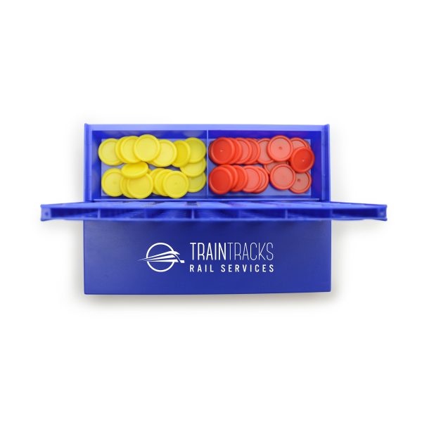 Travel sized 4 in a row game which neatly folds-down to be stored in a black non woven PP drawstring bag. Price includes personalisation to the game, personalisation to bag is extra. Available in blue with black bag.