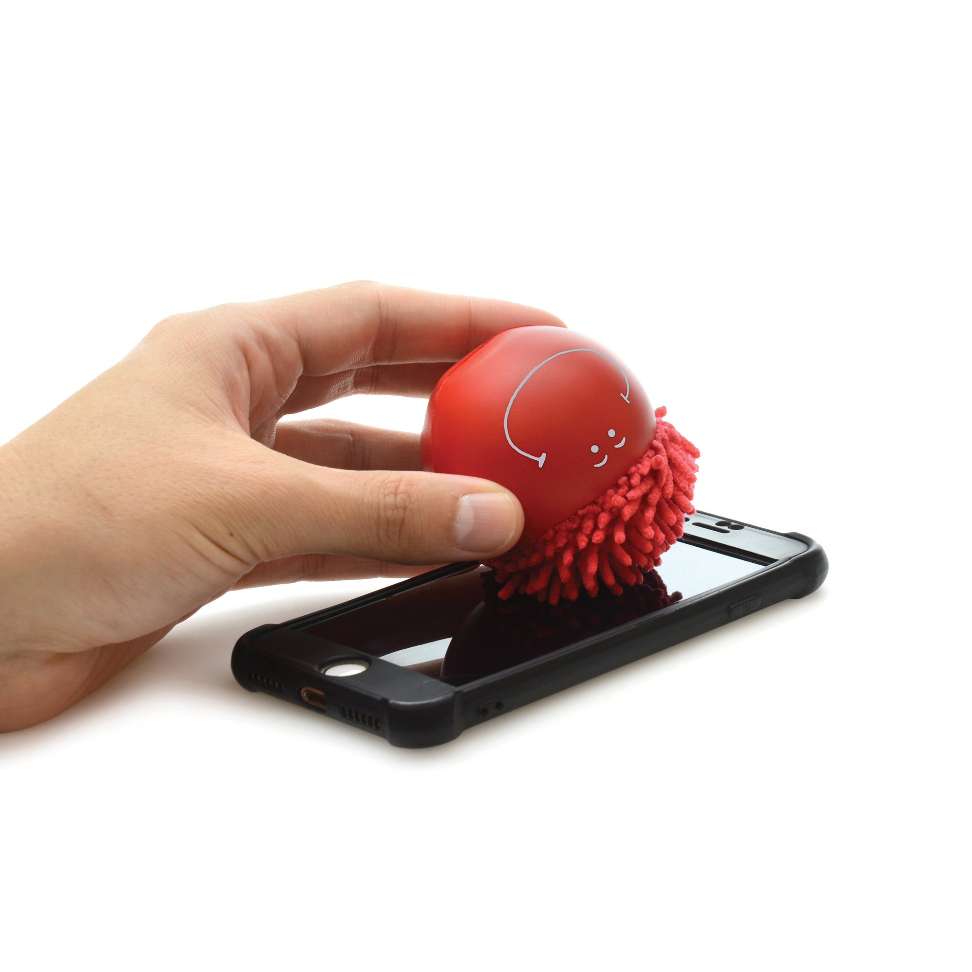 2-in-1 stress ball and microfibre ‘mophead’ hair which doubles as a screen cleaner and duster. A desk item favourite.