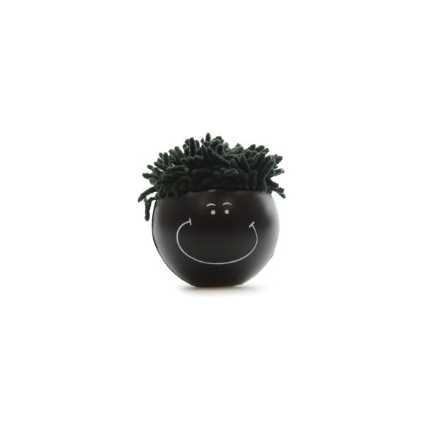 2-in-1 stress ball and microfibre ‘mophead’ hair which doubles as a screen cleaner and duster. A desk item favourite.