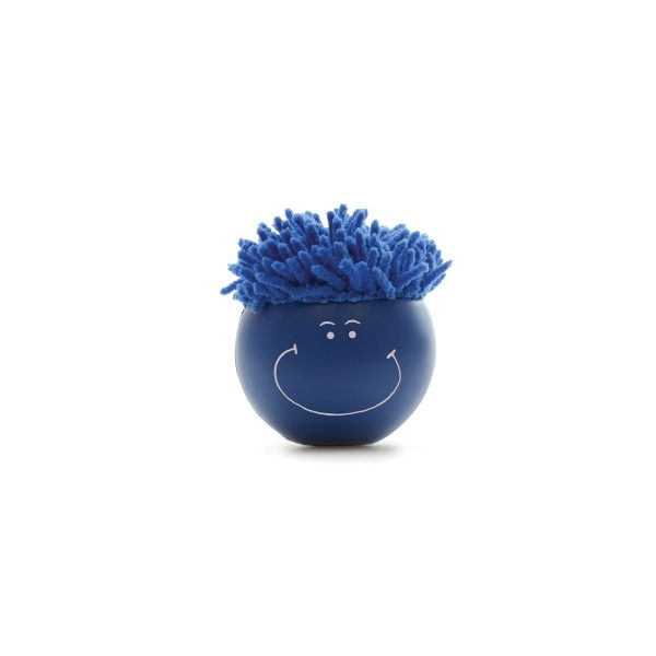 2-in-1 stress ball and microfibre ‘mophead’ hair which doubles as a screen cleaner and duster. A desk item favourite.