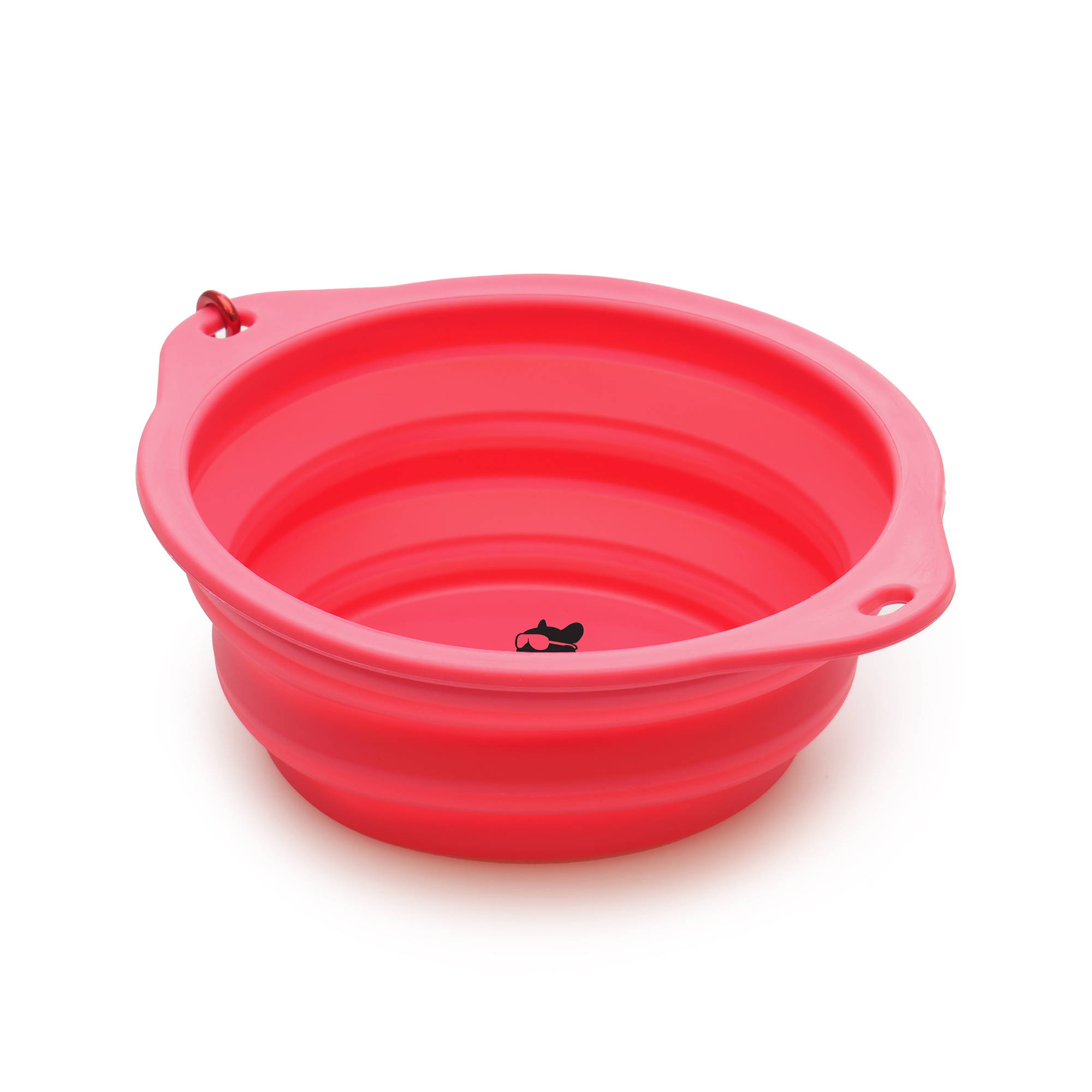 850ml collapsible TPE plastic pet bowl suitable for food or water. Ideal for use when travelling or out and about on walks