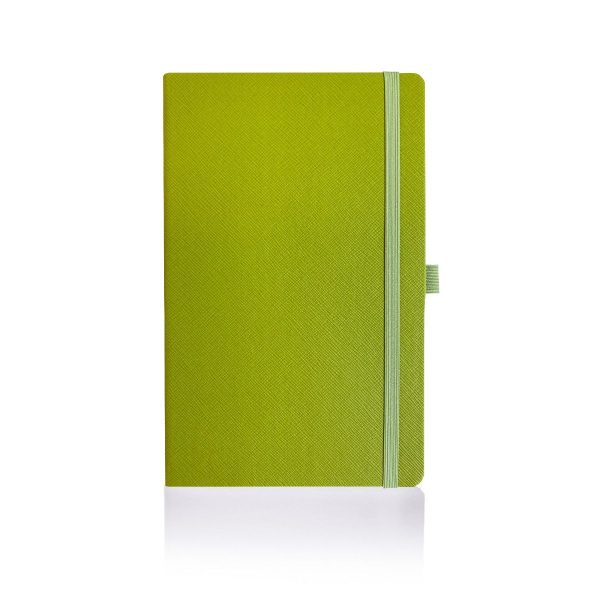 Appeel Medium Notebook with sustainable paper in Granny Smith.