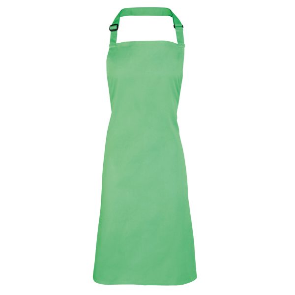 Featuring an adjustable buckle on the neckband and self-fabric ties. This colourful apron ensures professional presentation and protection, great for beauty professionals, restaurant industries, coffee shops and much more. Available in wide range of colours.