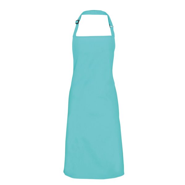 Featuring an adjustable buckle on the neckband and self-fabric ties. This colourful apron ensures professional presentation and protection, great for beauty professionals, restaurant industries, coffee shops and much more. Available in wide range of colours.