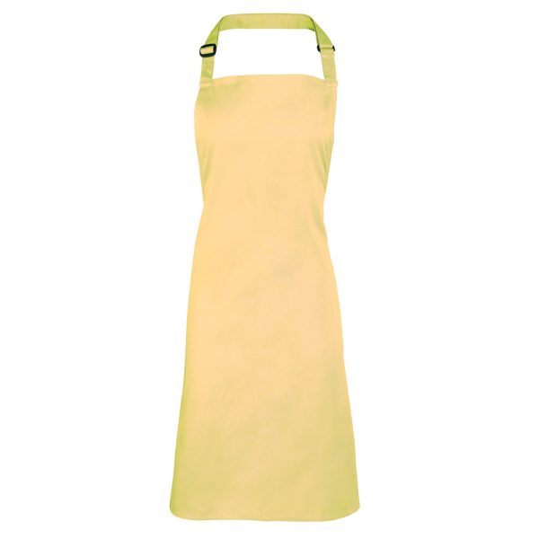 Featuring an adjustable buckle on the neckband and self-fabric ties. This colourful apron ensures professional presentation and protection, great for beauty professionals, restaurant industries, coffee shops and much more. Available in wide range of colours.