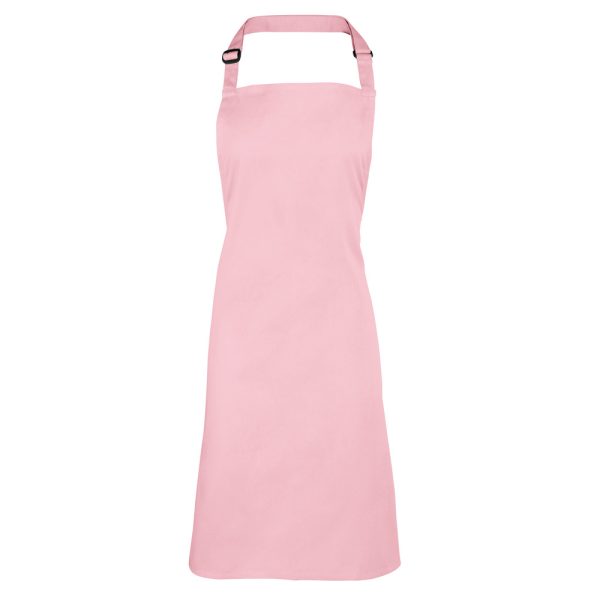 Featuring an adjustable buckle on the neckband and self-fabric ties. This colourful apron ensures professional presentation and protection, great for beauty professionals, restaurant industries, coffee shops and much more. Available in wide range of colours.