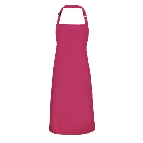 Featuring an adjustable buckle on the neckband and self-fabric ties. This colourful apron ensures professional presentation and protection, great for beauty professionals, restaurant industries, coffee shops and much more. Available in wide range of colours.