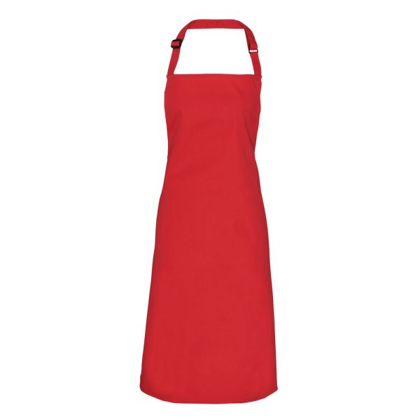 Featuring an adjustable buckle on the neckband and self-fabric ties. This colourful apron ensures professional presentation and protection, great for beauty professionals, restaurant industries, coffee shops and much more. Available in wide range of colours.