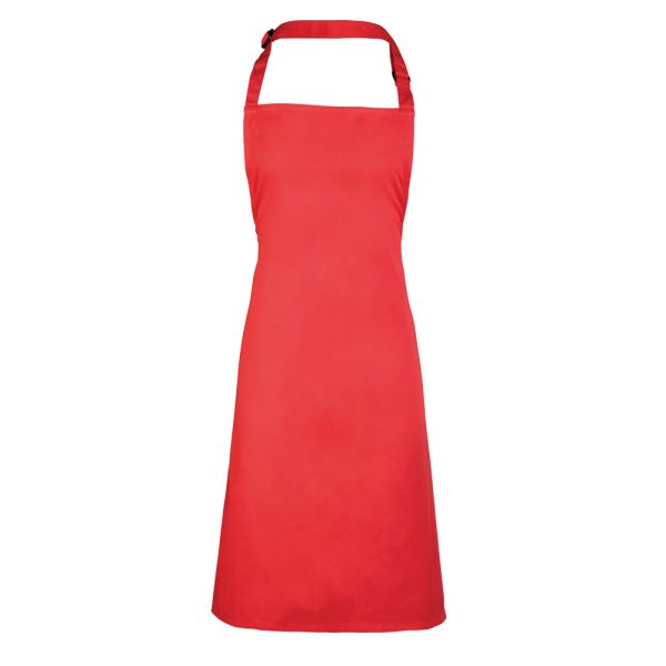 Featuring an adjustable buckle on the neckband and self-fabric ties. This colourful apron ensures professional presentation and protection, great for beauty professionals, restaurant industries, coffee shops and much more. Available in wide range of colours.