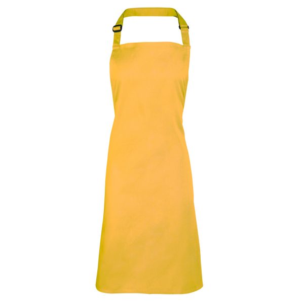 Featuring an adjustable buckle on the neckband and self-fabric ties. This colourful apron ensures professional presentation and protection, great for beauty professionals, restaurant industries, coffee shops and much more. Available in wide range of colours.