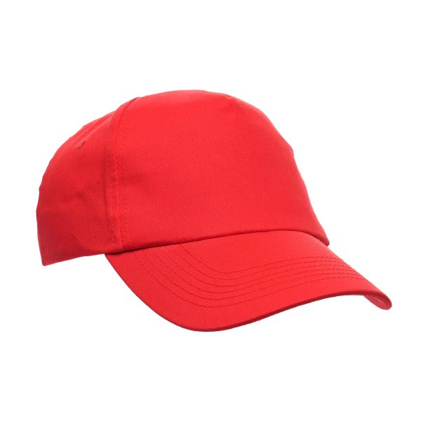Crafted with 100% cotton, the adult sized 5 panel premium cap includes an adjustable tri-glide buckle to ensure a secure fit, ideal for everyday comfort. This one size cap has a pre-curved peak and stitched ventilation eyelets. Available in variety of colours.