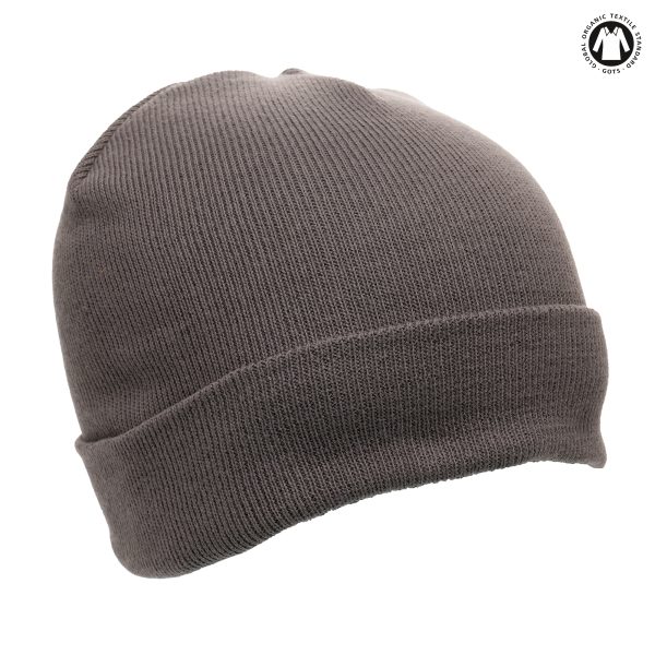 Crafted from 100% organically-sourced cotton, this adult sized beanie is both eco-friendly and fashion-forward. The double layer knit provides warmth and the cuffed design adds a touch of style and allows for optimal decoration. Available in variety of colours.
