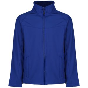 Opt for styled protection with the Uproar softshell. Made with warm-backed woven stretch fabric, this jacket is lightweight, water-repellent, wind-resistant, and quick-drying. Features include zipped lower pockets, adjustable shockcord hem and the fabric itself offers a natural stretch for added comfort when moving. Available in variety of colours.