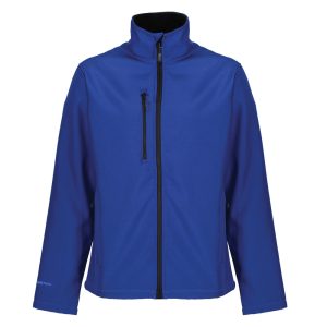 Made from 100% recycled polyester, this fashionable jacket is crafted using approximately 15 plastic bottles. Super soft-feel, it is a must have for anyone looking for style, sustainability, and comfort. The softshell is water repellent, breathable and wind resistant featuring long sleeves, black middle zipper and two black zip closure pockets on each side. Available in range of colours.