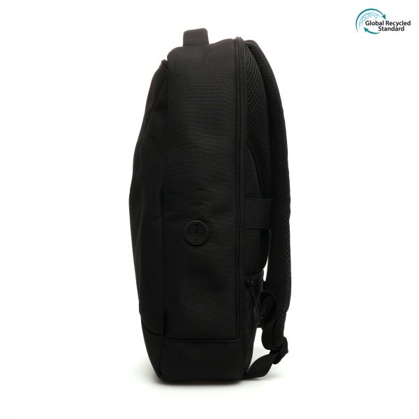 With a capacity of 13L this anti-theft backpack boasts a large main compartment for documents and clothes, a padded laptop compartment with hook and loop closure, padded pocket for tablet, a luggage strap attachment and zipper pocket to the back and top.