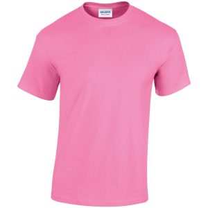 Discover the comfort and durability of the Promotional Gildan® Heavy Cotton™ T-Shirt. From the moment you put it on, you'll be impressed by the substantial heft of the fabric. With Coloured Tees at 185gsm, this T-shirt is built to withstand demanding work and enthusiastic play. Durability is further enhanced by the taped neck and shoulders, and twin needle sleeve and bottom hems to ensure this soft-feel t-shirt is ideal for every day wear. Not only is this t-shirt built to last, but it also offers a vibrant colour palette that guarantees you'll find the perfect canvas to match your branding. With a wide range of options, you can effortlessly create a custom look that reflects your brand and personality. Choose between embroidery, screen print and full colour DTF printing to customise this t-shirt with your logo. Embroidery is based on a branding area not stitch count, offering reassurance that you can make a bold statement without the worry of any hidden extra costs. Screen print up to 4 colours or opt for the Direct to Film (DTF) technique which provides a high degree of accuracy to create an exact replica of your full colour design and captures even the finest of details in your logo. Transform this T-shirt into a mobile advertising platform and showcase your brand on the go. Experience the quality and versatility of the Promotional Gildan® Heavy Cotton™ T-Shirt. Elevate your wardrobe, promote your brand, and make a lasting impression like never before. Order yours now!