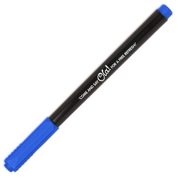 With a permanent fine line nib, this European made marker writes on many surfaces including glass, metal, plastic and foil. Made from 90% recycled material specifically designed to resist water, smudging and fading ensuring your message or design stays intact.