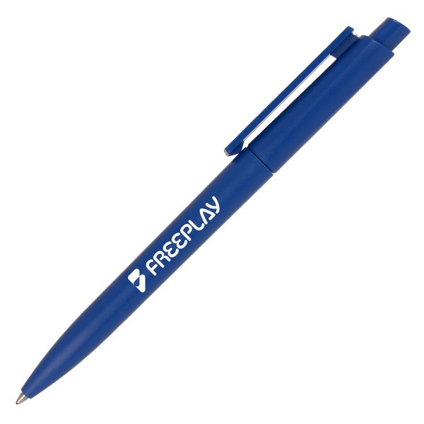 This push action German made ball pen is made from 100% post-industrial RABS plastic and has a super-sized refill (approx. 6000m) made from 95% post-consumer recycled PP plastic. The perfect choice for those who prioritize both quality and environmental responsibility that will stand the test of time.