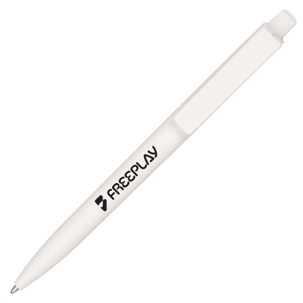 This push action German made ball pen is made from 100% post-industrial RABS plastic and has a super-sized refill (approx. 6000m) made from 95% post-consumer recycled PP plastic. The perfect choice for those who prioritize both quality and environmental responsibility that will stand the test of time.