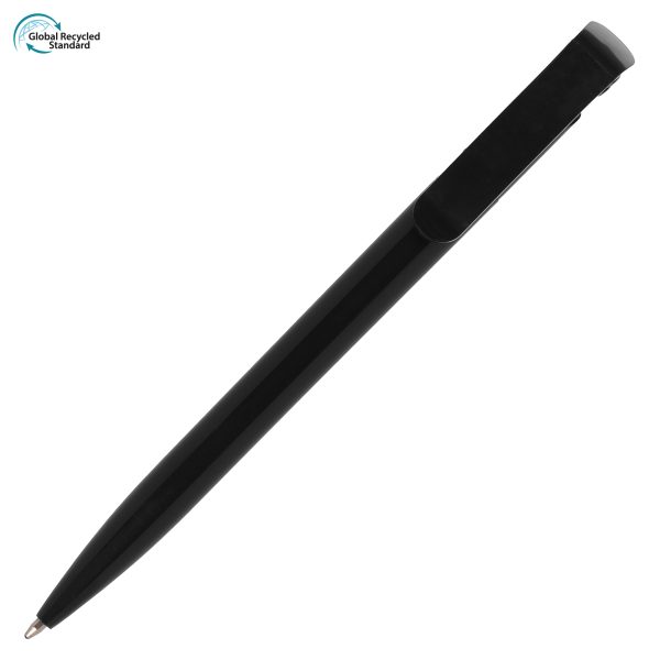 The recycled version of a much loved best seller! Made from 78% recycled ABS plastic, this push action ball pen still features a great print area to both the barrel and the clip. Why not add a QR code?