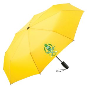 Attractively priced automatic open/close mini umbrella with windproof system Convenient automatic open/close function for quick opening and closing, high-quality windproof system for maximum frame flexibility in stormy conditions, comfortable Soft-F