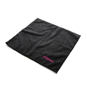 Absorbent and quick drying microfiber pet towel. Price includes up to 5000 stitches.