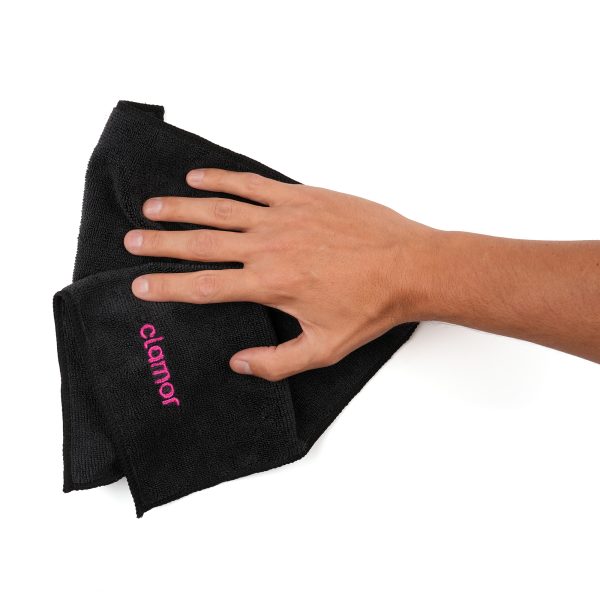 Absorbent and quick drying microfiber pet towel. Price includes up to 5000 stitches.