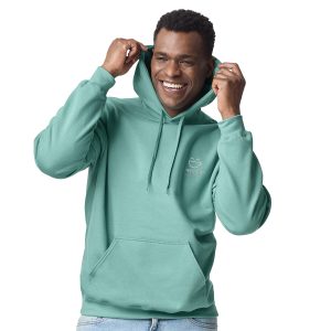 Stylish and practical 80/20 Ringspun Cotton blend hoodie featuring a cosy, brushed interior with a 100% cotton face that is ideal for decoration.