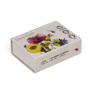 This pack contains 4 soluble capsules, each containing 0.75g of wildflower seeds, carefully selected to attract bees, butterflies and other pollinators into your garden.