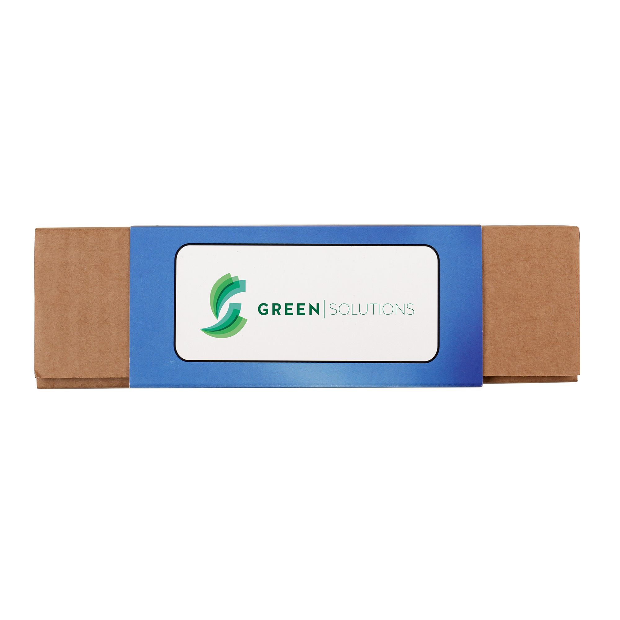 Three 55mm terracotta pots each containing a Cocopress® peat-free compost tablet and a different packets of seeds. The set is neatly presented in natural kraft packaging with a pre-printed sleeve featuring a dedicated space on the front panel for a full colour logo. Choose from the following trio options: Herb (Basil, Chives, Parsley), Sunflower (Giant Sunflower, Evening Sun, Sunspot Dwarf), Wellbeing (Chamomile, Evening Primrose, Lavender).