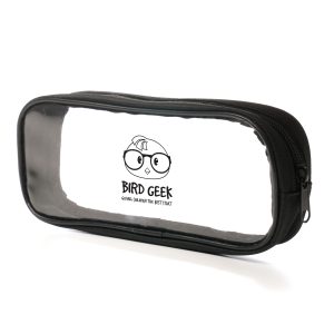 This transparent pencil case is made from a sturdy PVC cover with AS plastic piping, a smooth polyester-nylon blend zipper with a durable zinc alloy zipper head. Ideal promotional item for schools, events, office giveaways and much more.