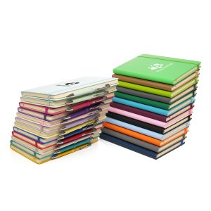 2-in-1 A5 Mole notebook with a matching mole mate ball pen, sourced to perfectly colour coordinate. (QS0345 & TPC982001)