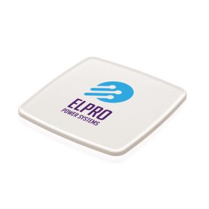 Elevate your brand visibility with our promotional square coaster, Made in Britain from durable HIPS material. This stylish coaster is the perfect giveaway to showcase your logo.