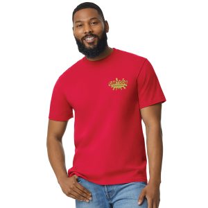 A budget-friendly tee crafted in a modern, classic fit. The smooth print surface is ideal for decoration making it a go-to for promotional campaigns.
