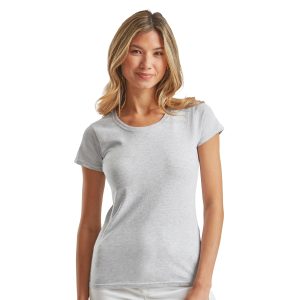A classic T-shirt with a fine knit gauge for superior print results and all-day comfort. Adult and child sizes available.