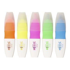 Flat capped neon highlighter with chisel nib, filled with water-based fluorescent ink made in Europe. Highlighter casing is made from durable ABS plastic material. Excellent for marking and highlighting on all general paper types.