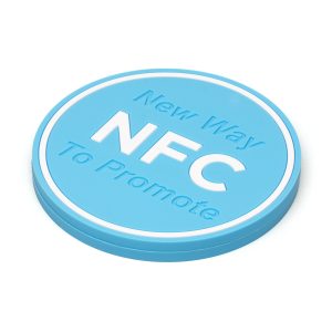 Bespoke PVC coaster with a durable finish with an embedded NFC chip. Instantly share links, contact details, or digital content just tap with any compatible device.